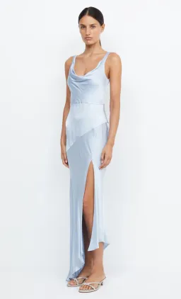 Bec & Bridge Moon Dance Cowl Dress Dusty Blue Size 10 for rent on The Volte - image 2