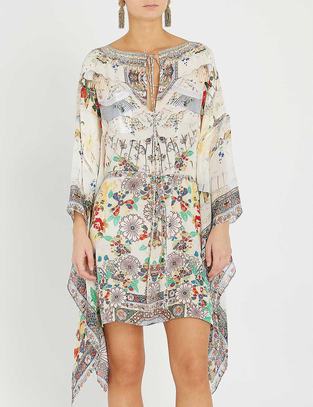 Camilla Time After Time Short Kaftan With Sheer Sleeves Size 10 - Image 3