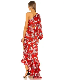 Bronx and Banco Tokio Gown Red Size 10 for rent on The Volte - image 1