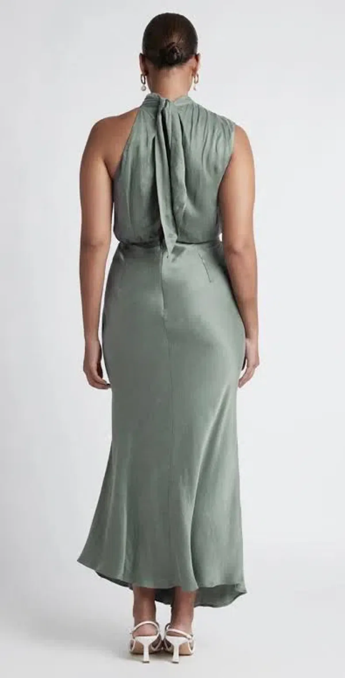 Sheike Park Ave Dress in Sage Size 16 - Image 4