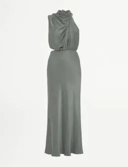 Sheike Park Ave Dress in Sage Size 16 for rent on The Volte - image 5