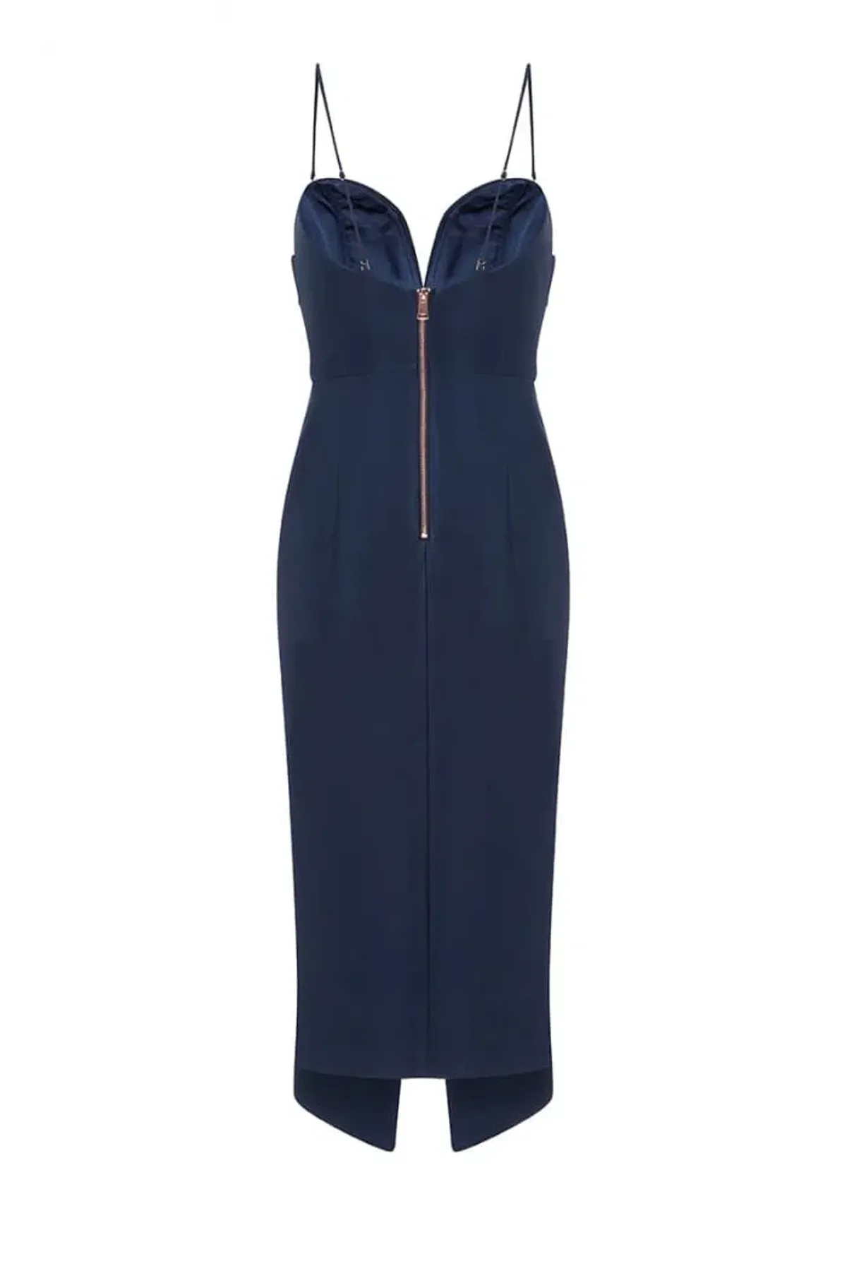 Sheike Bianca Dress Navy Size 14 - Image 3