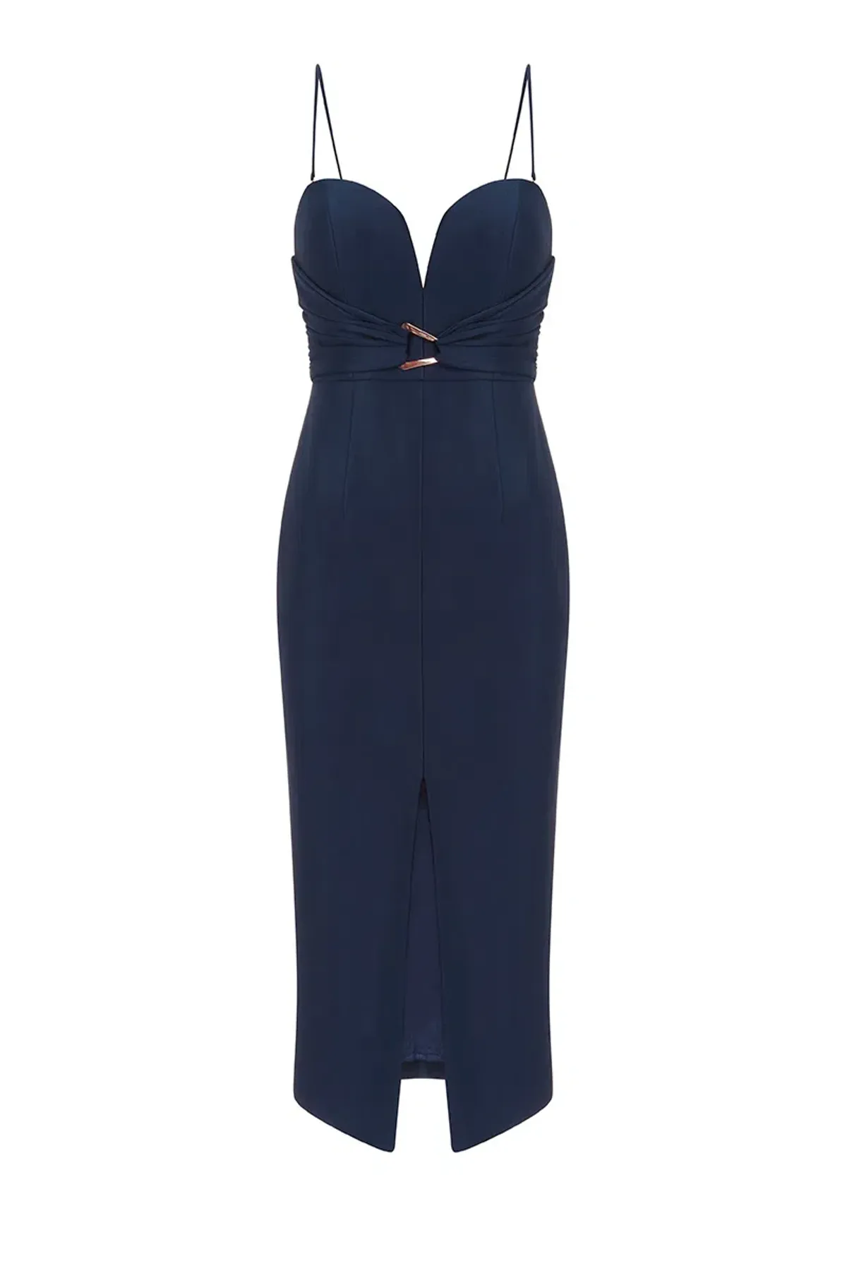 Sheike Bianca Dress Navy Size 16 - Image 2