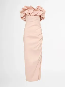 Sheike Queen Of Hearts Dress Pink Nude Size 12 for rent on The Volte - image 3