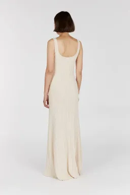 Dissh Bella Knit Maxi Dress Butter Size S / AU 8  for rent on The Volte - image 3