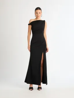 Sheike Stella Maxi Dress Black Size 16  for rent on The Volte - image 1