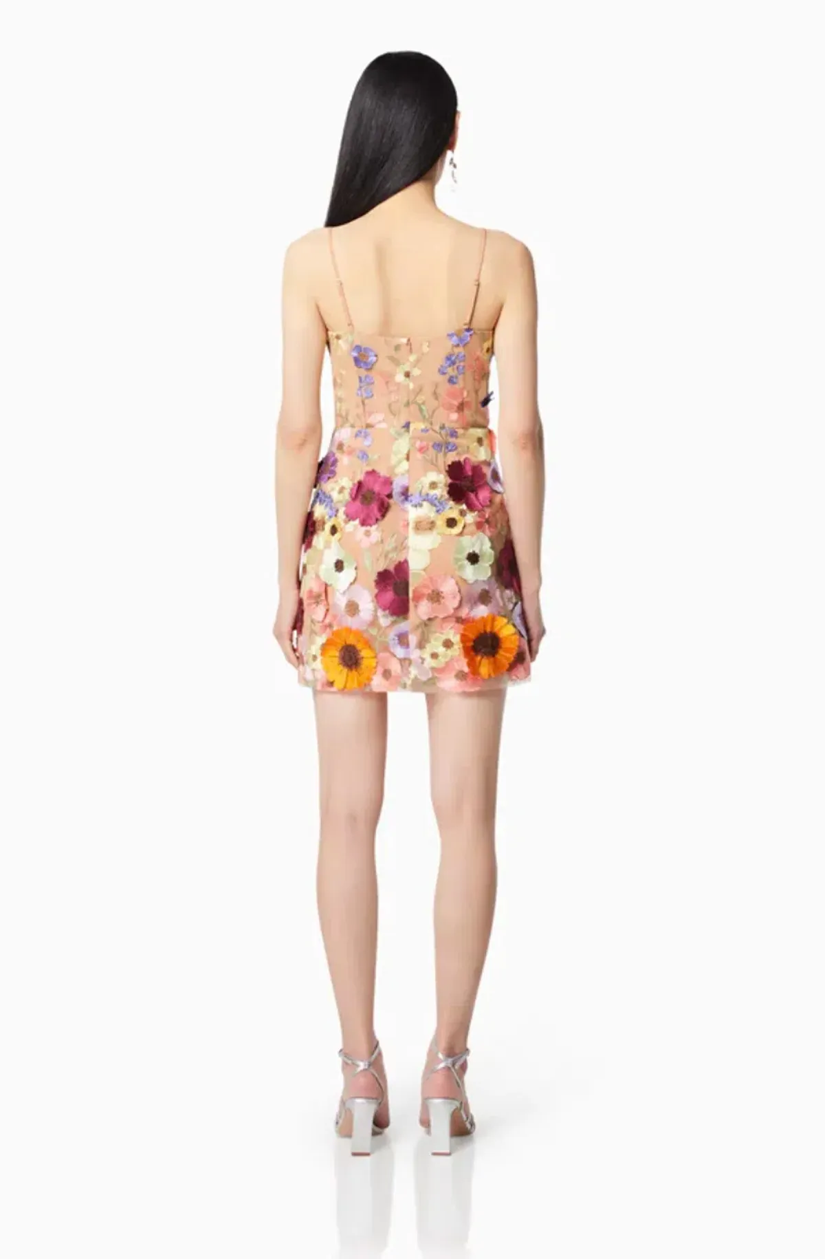 Elliatt Arabella Strapless Mini Dress in Multi Size 10 - Image 3