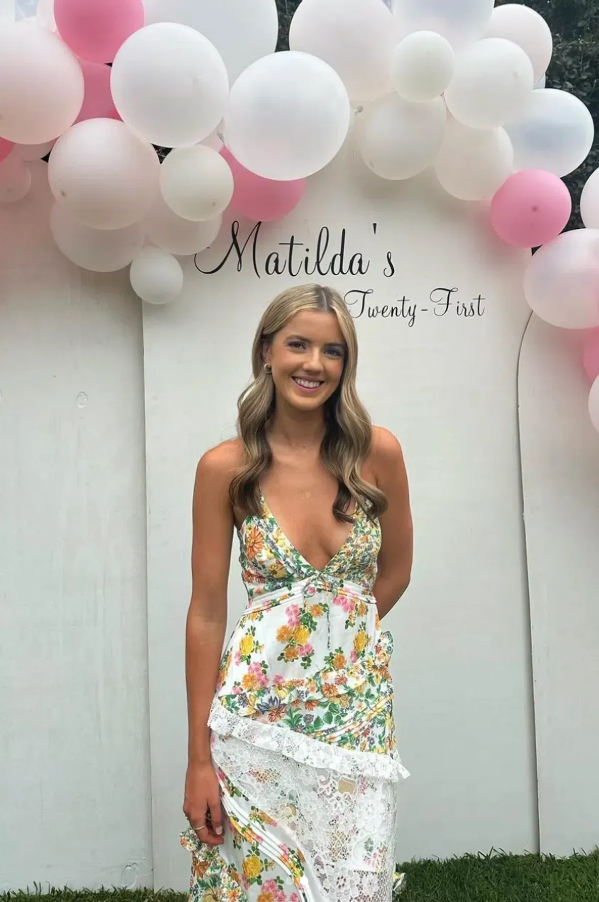 For Love of Lemons Rosalyn Maxi Dress Floral Size XS / AU 6 - Image 4