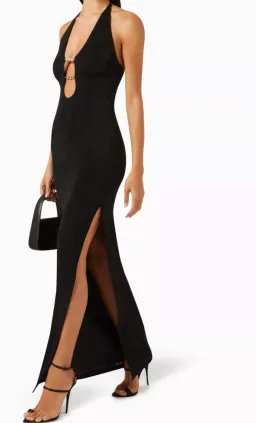 Misha Yesenia Gown Black Size 6/XS for rent on The Volte - image 1