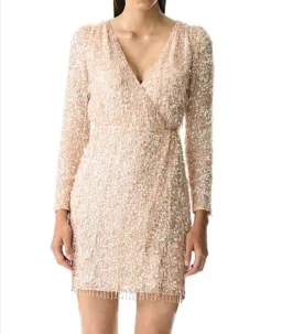 Rachel Gilbert Belle Mini Dress Pink Size 0/AU6 for rent on The Volte - image 2