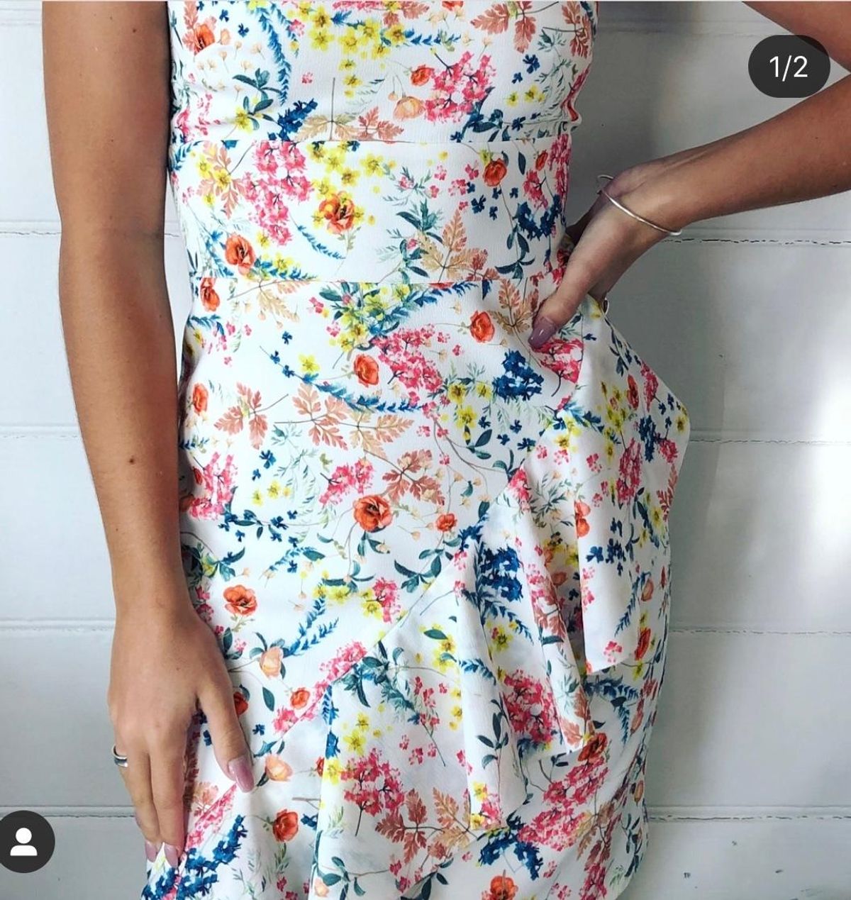 By Johnny Floral Waves mini size 6 - Image 2