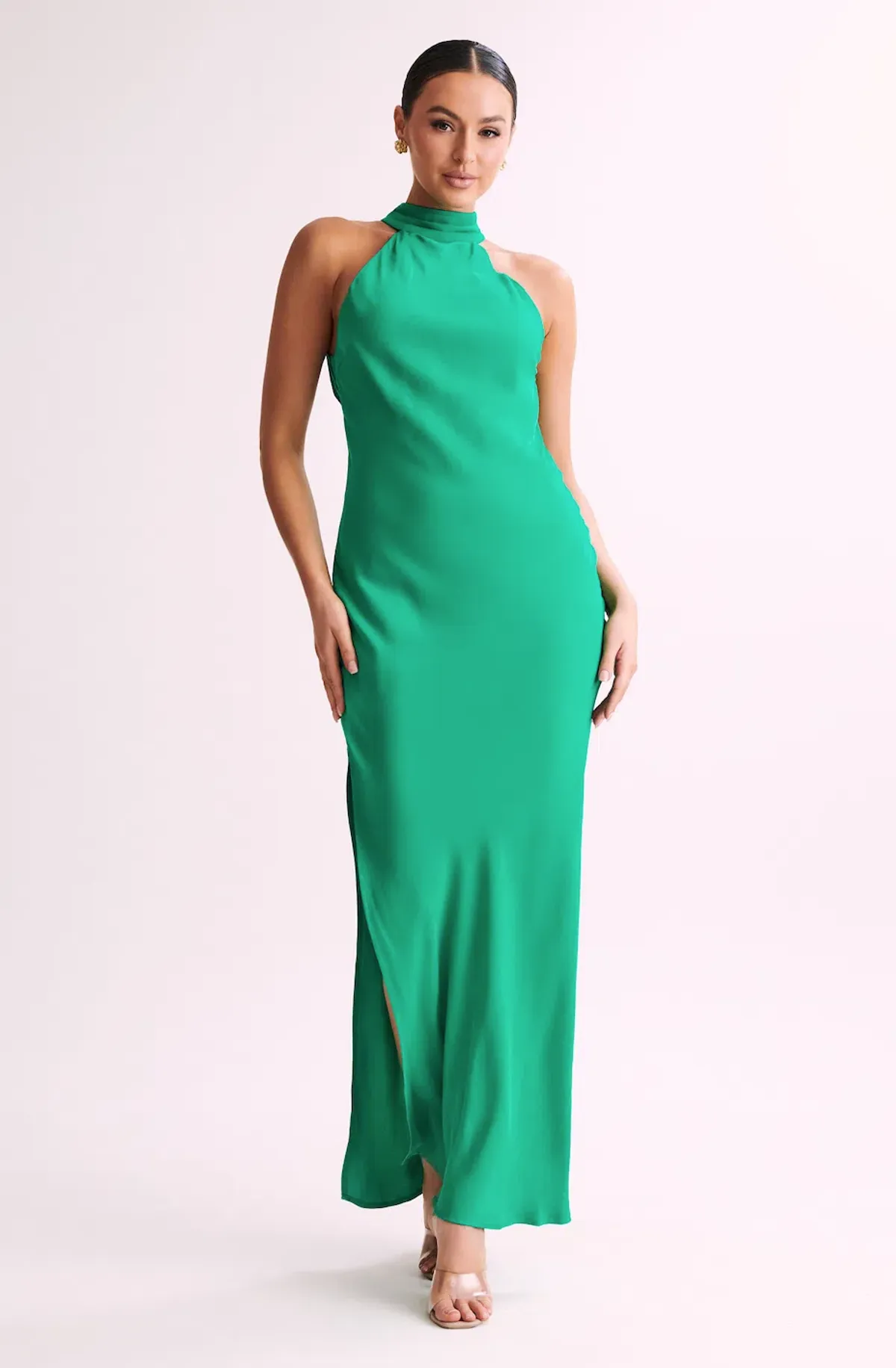 Meshki Claire Maxi Dress Green Size 8 - Image 2