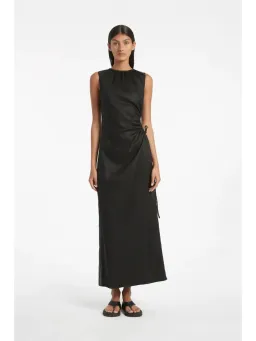 Sir The Label Blanche Cut Out Dress Black Size 2 / AU 10 for rent on The Volte - image 1