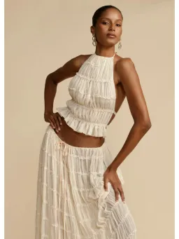 Arcini Ori Juliette Set in Cream Size Small / AU 8 for rent on The Volte - image 2