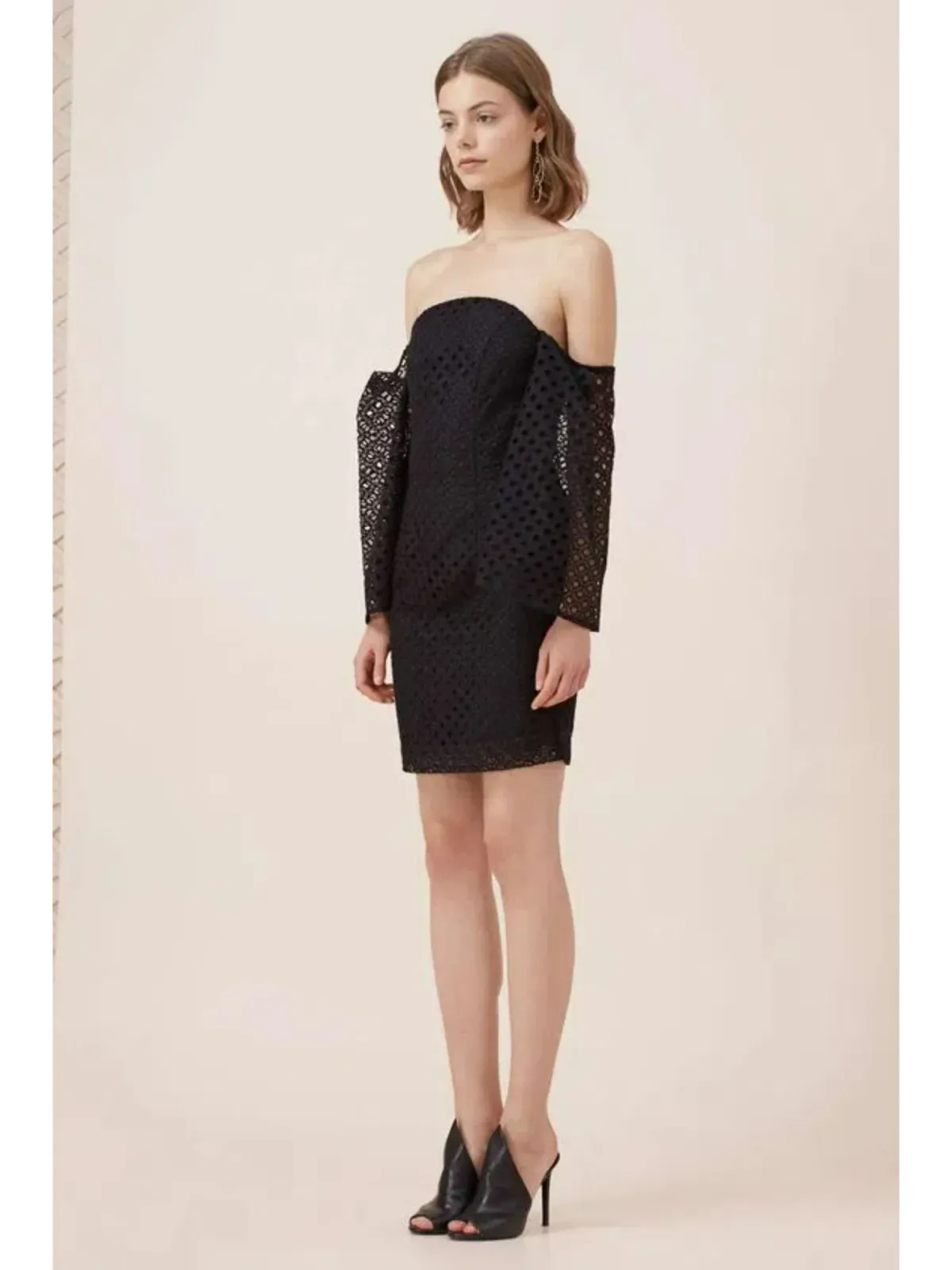 Keepsake Last Dance Mini Dress Black Size XS / AU 6 - Image 2