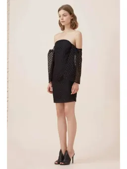 Keepsake Last Dance Mini Dress Black Size XS / AU 6 for rent on The Volte - image 2