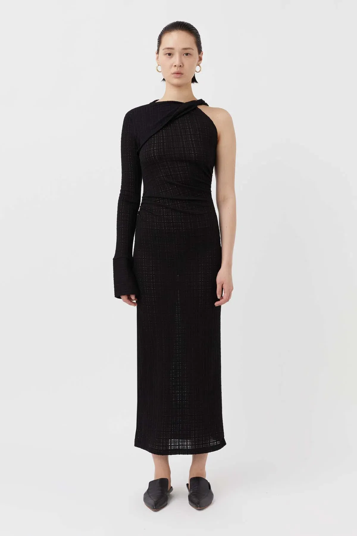 Camilla & Marc Cypress Midi Dress Black Size 10 - Image 1