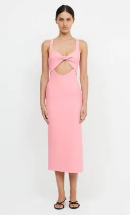 Bec & Bridge Joelle Midi Dress Pink Size 14 for rent on The Volte - image 3