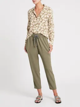 Camilla & Marc Reggio Two-Piece Suit Dusty Khaki Size 8 for rent on The Volte - image 2
