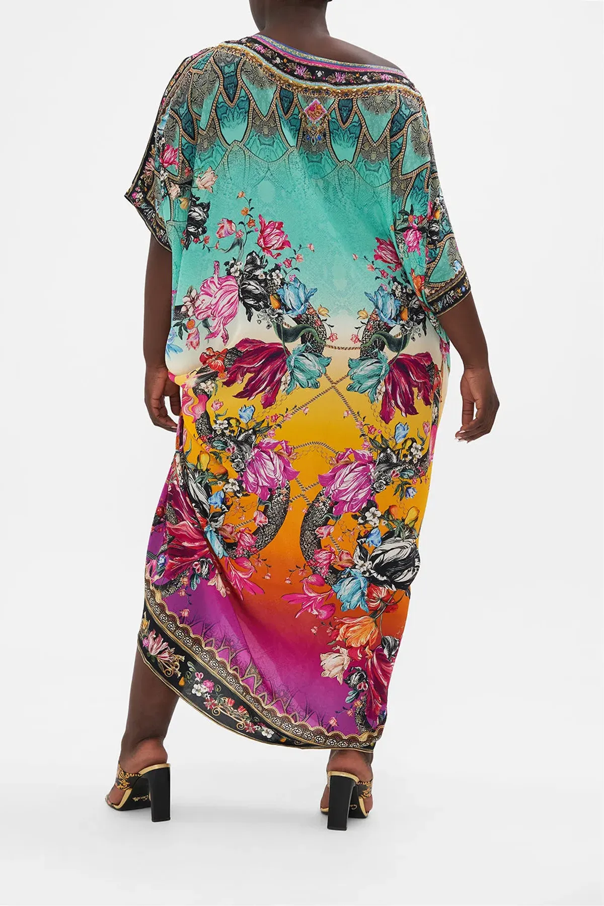 Camilla Viper Room Kaftan Multi Print One Size - Image 3