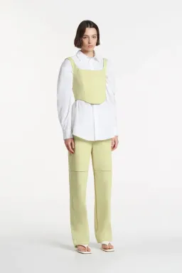 Sir the Label Set - Esther Structured Bodice & Pants Set in Pistachio Size 1 / AU 8 for rent on The Volte - image 3