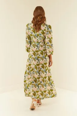 Palm Noosa Melrose Midi Dress in Jungle Print Size 8 for rent on The Volte - image 3