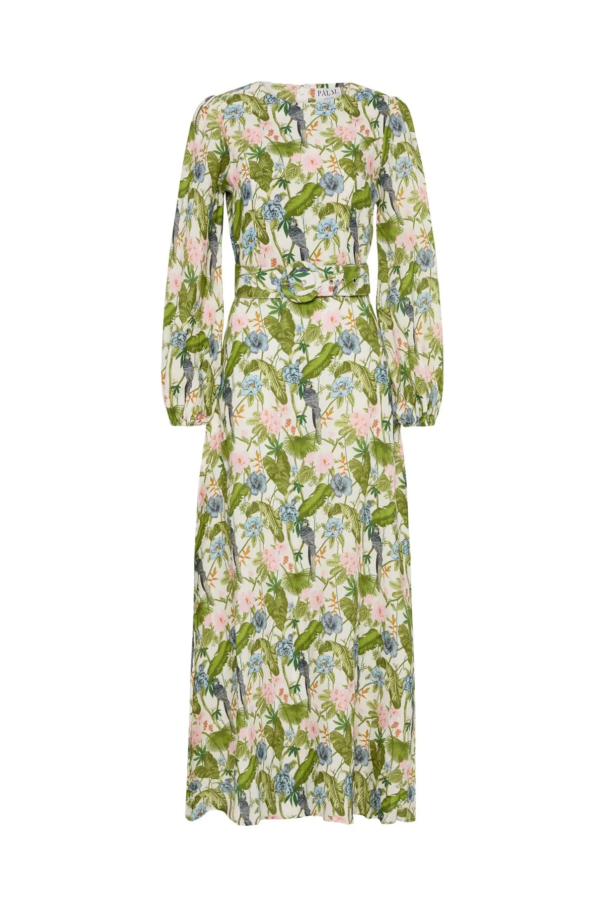 Palm Noosa Melrose Midi Dress in Jungle Print Size 8 - Image 4