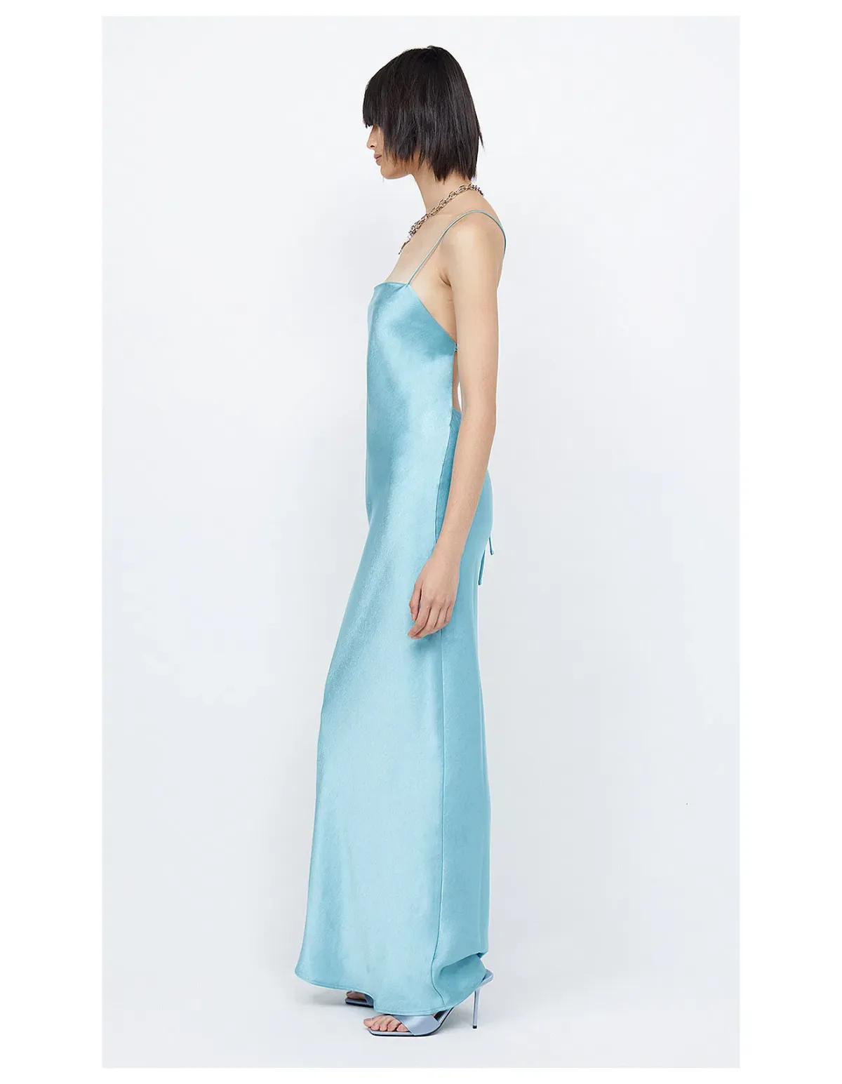 Bec & Bridge The Dreamer Tie Maxi Dress Sea Spray Size AU 6 - Image 3