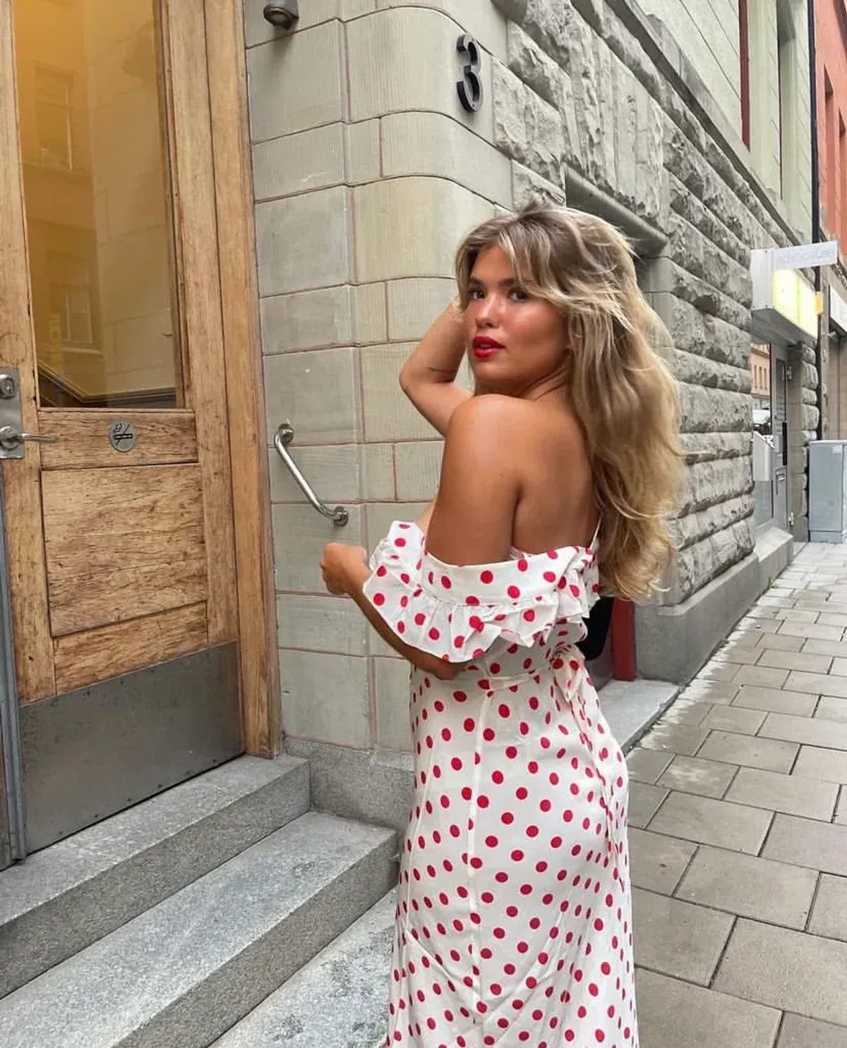 Realisation Par Claudia Dress In Super Dot Print Size M / AU 10 - Image 2