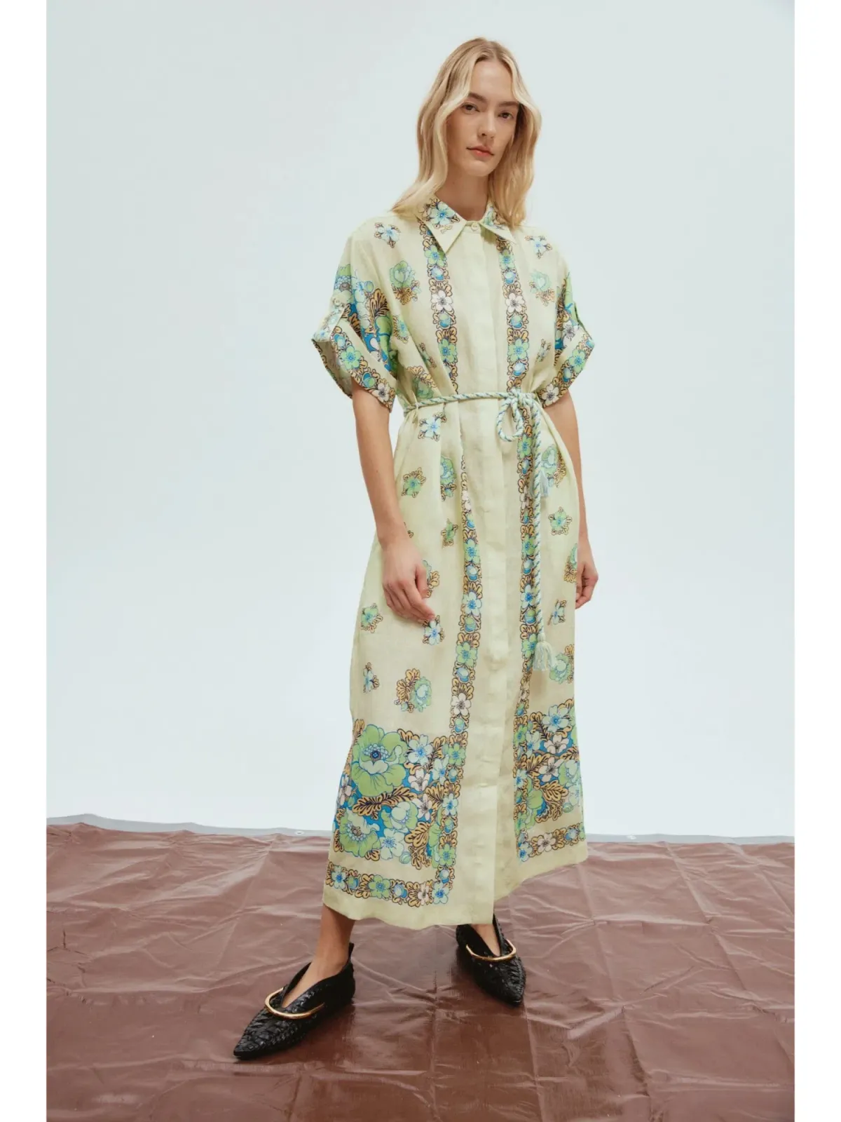 Alemais Velma Shirtdress in Print Size AU 10 - Image 1