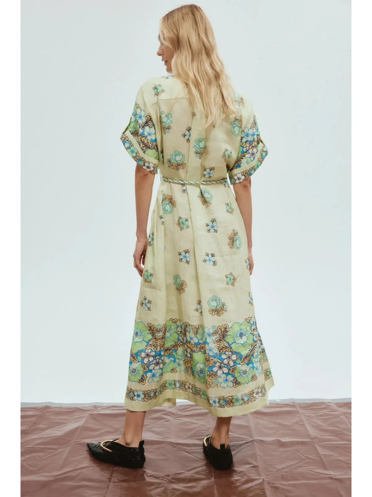 Alemais Velma Shirtdress in Print Size AU 10 - Image 3