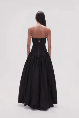 Aje Violette Bubble Hem Maxi Dress Black Size AU 8 for rent on The Volte - image 5