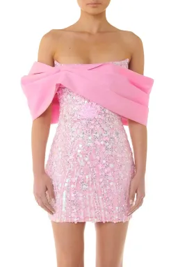 Eliya The Label Bianca Dress Pink Size M / AU 10 for rent on The Volte - image 3