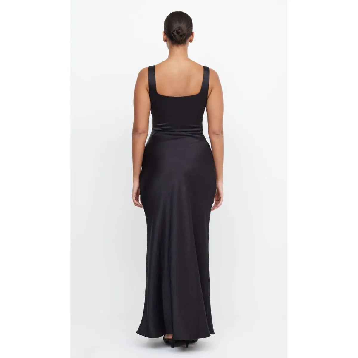 Bec & Bridge Dreamer Square Neck Dress Black Size AU 12 - Image 4