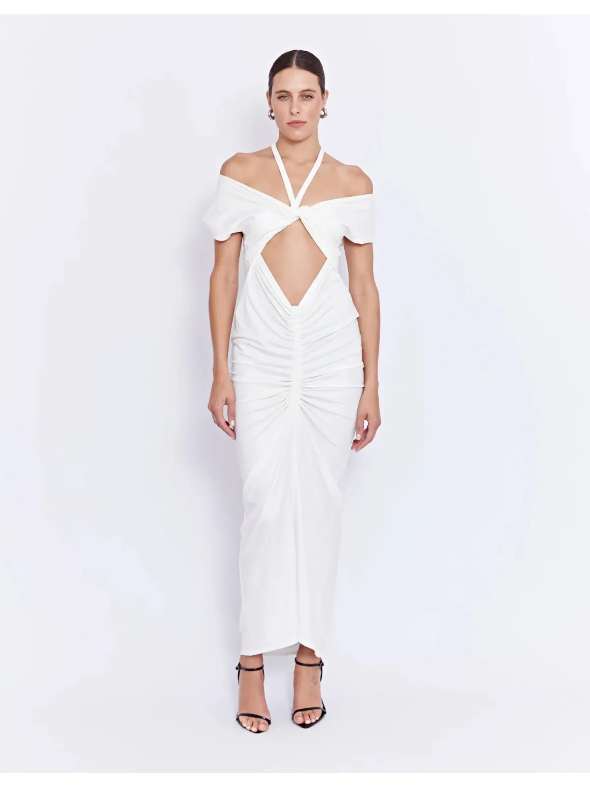 Pfeiffer Ramos Dress In Off White Size XS / AU 6 - Image 1