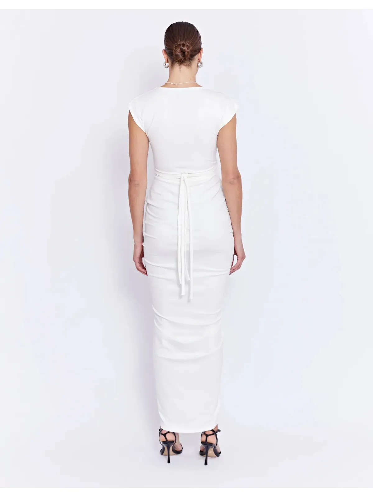 Pfeiffer Ramos Dress In Off White Size XS / AU 6 - Image 4