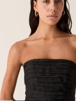 Aje Soundscape Maxi Dress in Black Size 6 for rent on The Volte - image 4