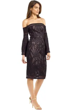 Thurley Sonnet Strapless Dress Black Size 6 for rent on The Volte - image 2