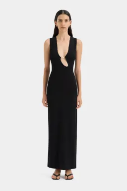 Sir the Label Kinetic Beaded Maxi Dress Black Size 0 / AU 6 for rent on The Volte - image 1