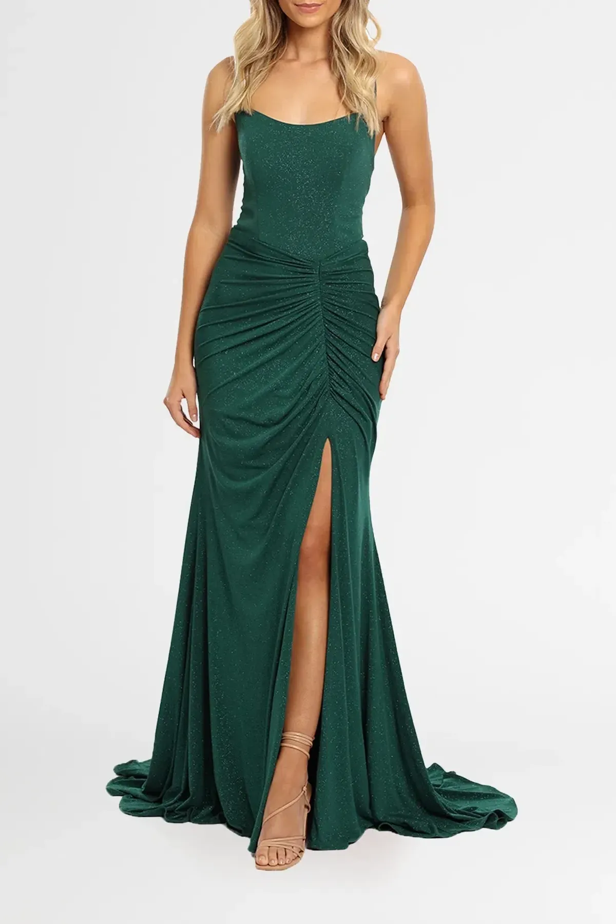 Tania Olsen Shanghai Gown Green Size 10 - Image 1