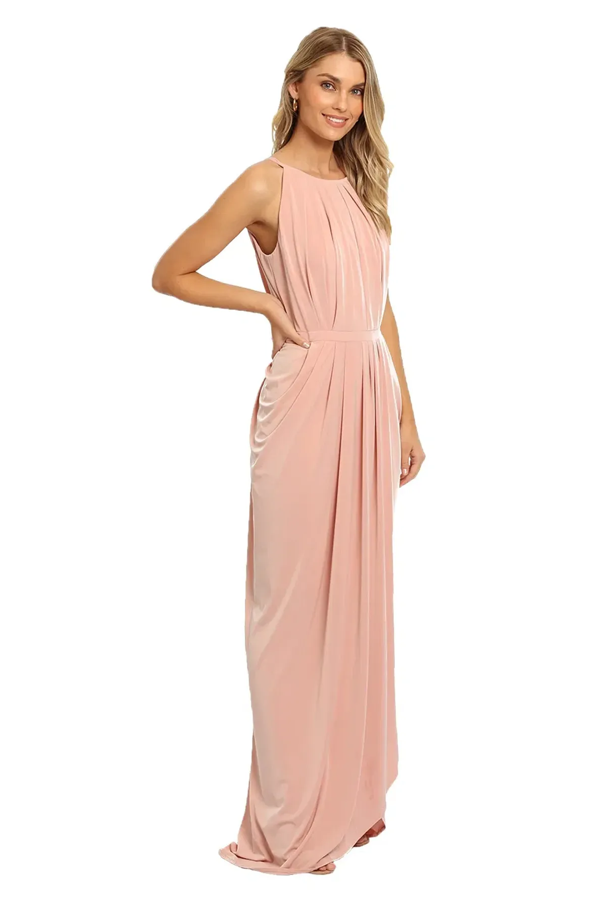 Tania Olsen Sandra Gown in Blush Size 10 - Image 2