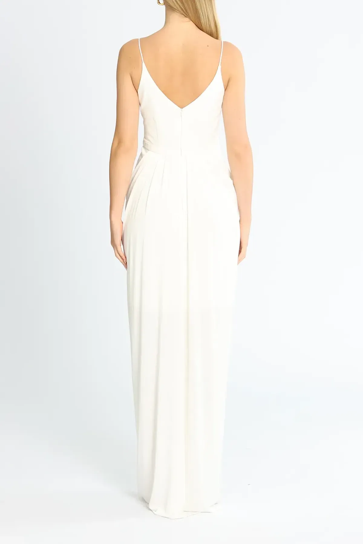 Tania Olsen Claire Gown in Vintage White Size 8 - Image 3
