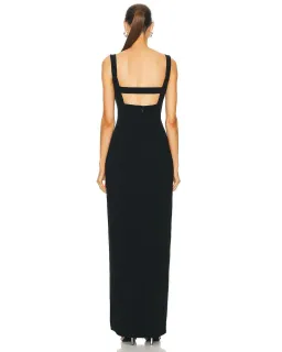 Rachel Gilbert Eli Gown Black Size 10 for rent on The Volte - image 2