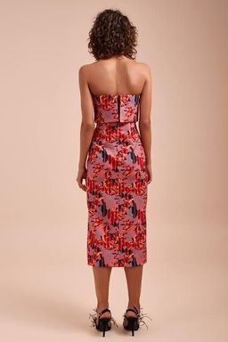 C/MEO Collective Entice Midi Dress Floral Size 6 for rent on The Volte - image 4