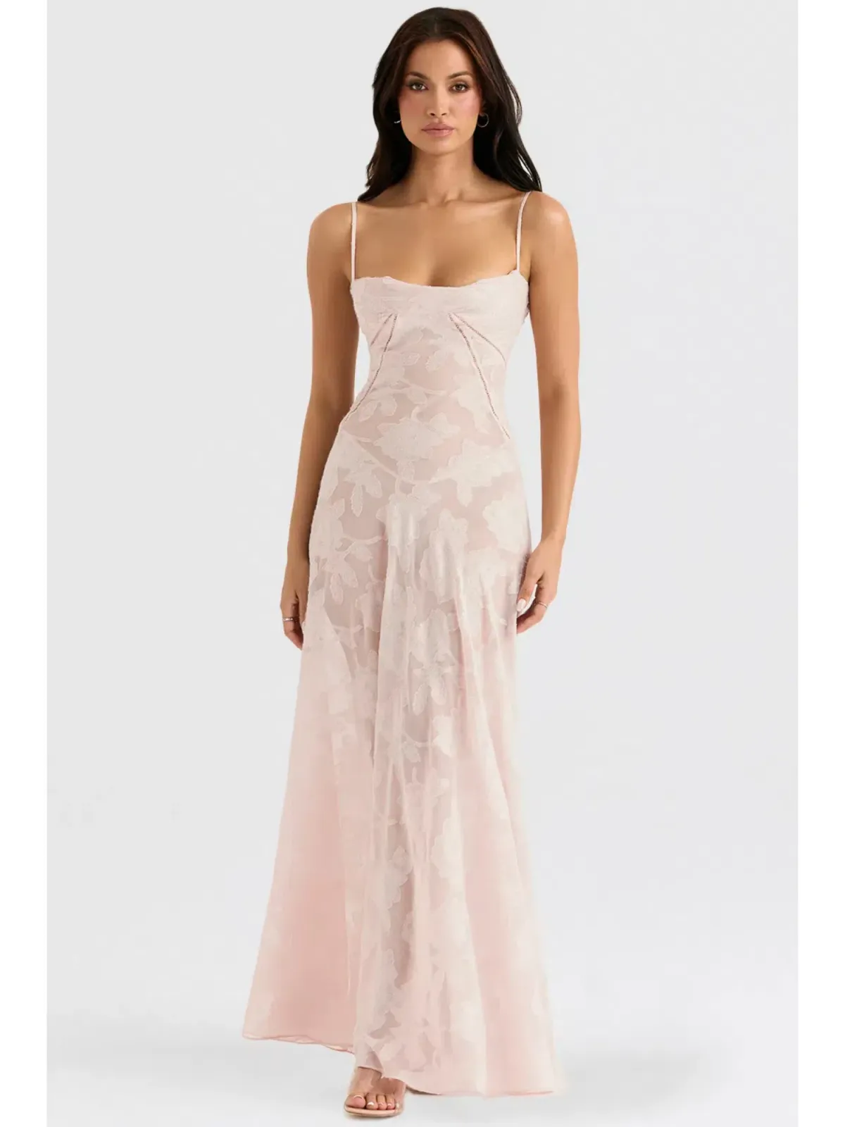 House of CB Seren Gown in Pink XS / AU 6 - Image 1