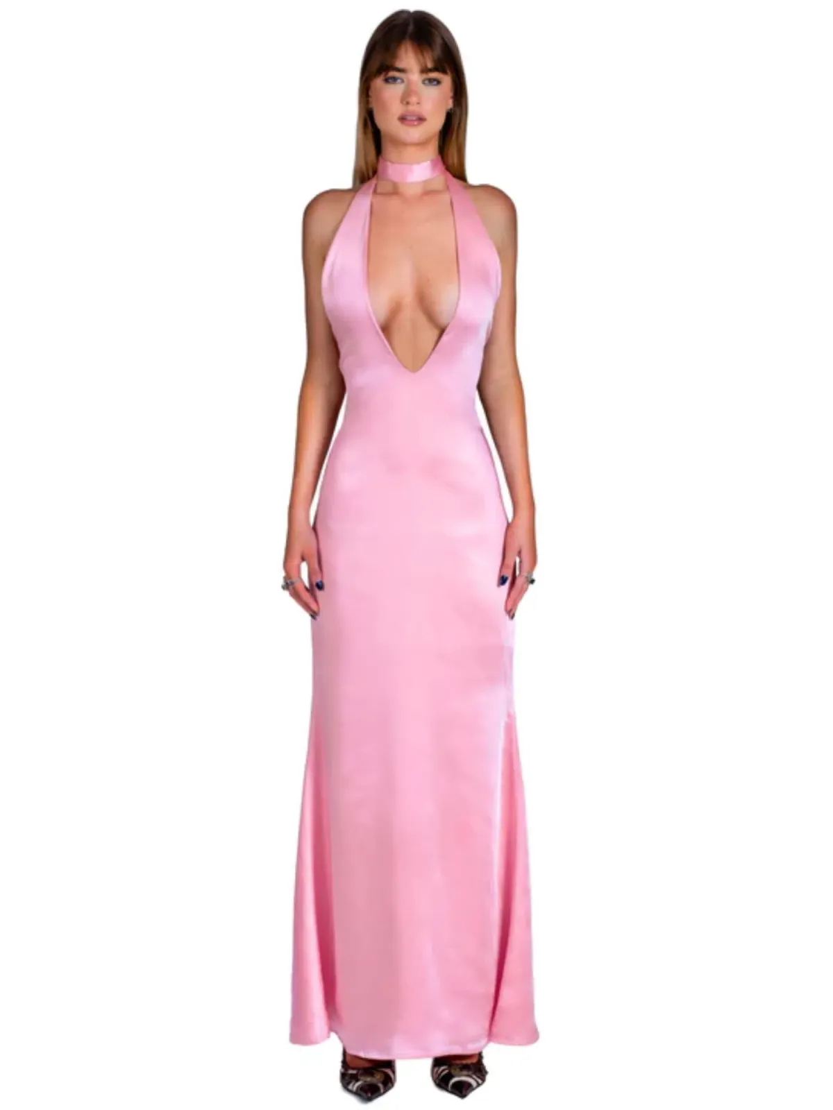 I Am Delilah Candy Margot Maxi Dress Pink Size S / AU 8 - Image 1