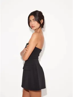Odd Muse The Ultimate Muse Strapless Dress in Black Size AU 14 for rent on The Volte - image 3