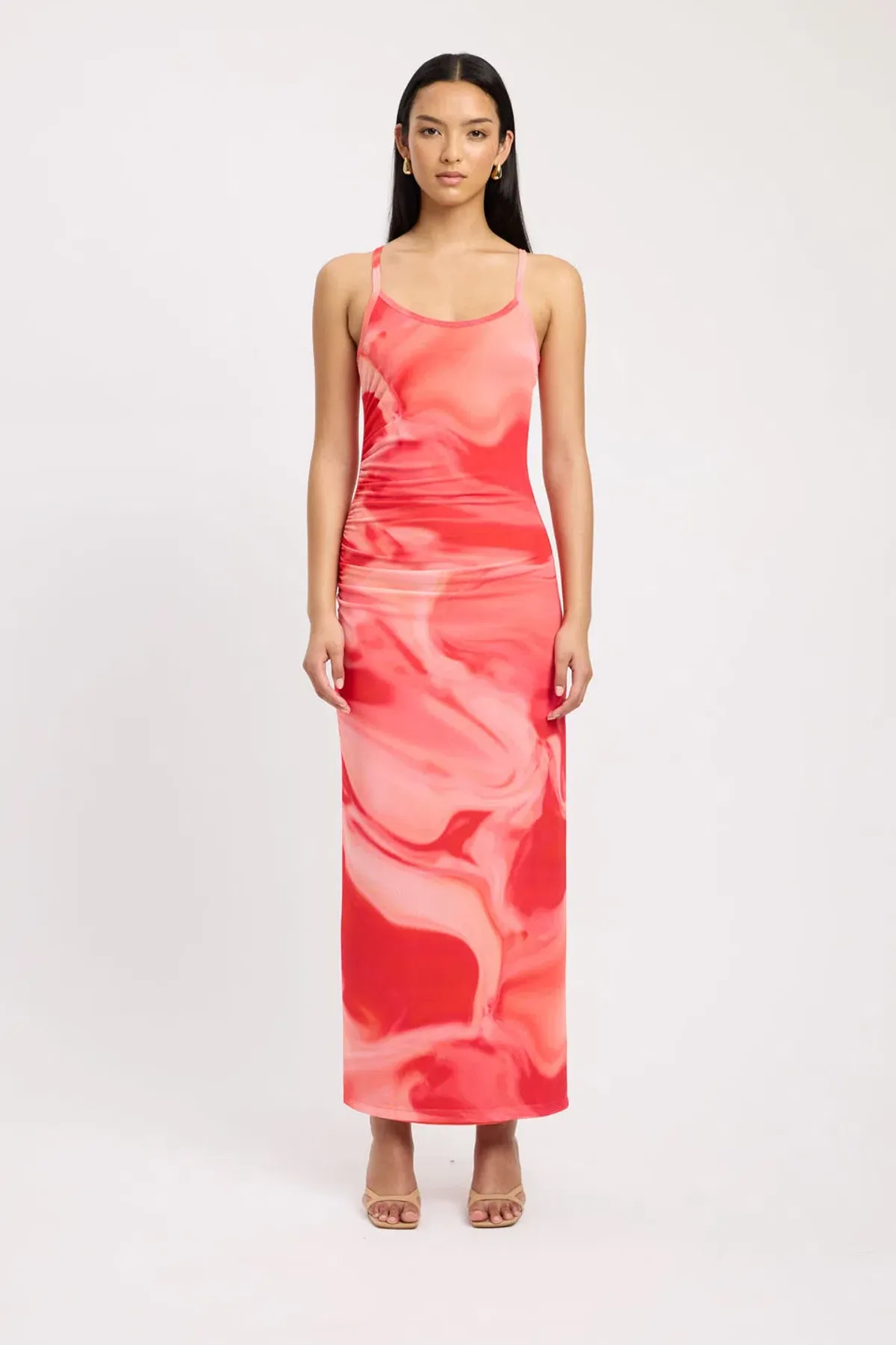 Kookai Haven Slip Dress Strawberry Size 10 - Image 1