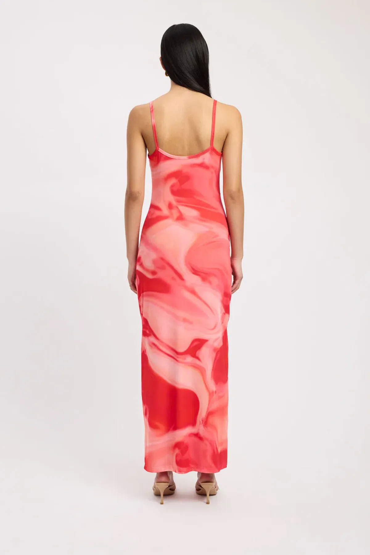 Kookai Haven Slip Dress Strawberry Size 10 - Image 3