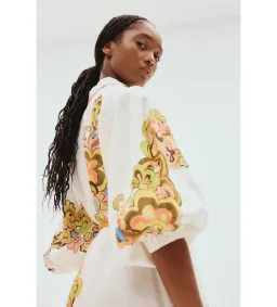 Alemais Starscape Shirtdress Print Size 14 for rent on The Volte - image 2